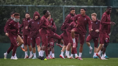 Trabzonspor, Kayserispor maçı hazırlıklarını sürdürdü