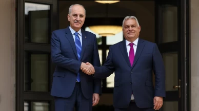 TBMM Başkanı Kurtulmuş, Macaristan Başbakanı Orban ile görüştü