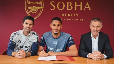 Arsenal, William Saliba ile yeni sözleşme imzaladı