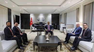 Bakan Fidan, ITC Başkanı Ağaoğlu’nu kabul etti