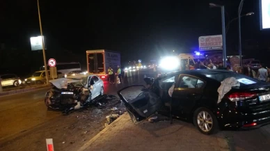 Antalya'da karayolunu savaş alanına çeviren feci kaza