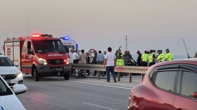 Kastamonu'da otomobil bariyerlere çarptı: 2'si ağır 5 yaralı