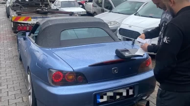 Drift atan sürücüye 50 bin TL ceza