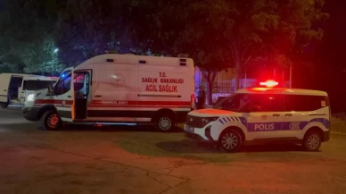 Cami bahçesinde bıçaklı kavga: 1 yaralı