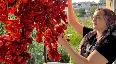 Sarıgöllü kadınlardan kışlık mesaisi