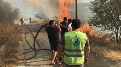 Ülkü Ocakları Alanya Teşkilatı, orman yangınlarına müdahalede görev başında