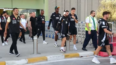 Beşiktaş kafilesi Göztepe maçı için İzmir’e ulaştı