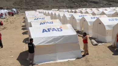 Afganistan'a gönderilen "deprem" yardımları bölgeye ulaştı