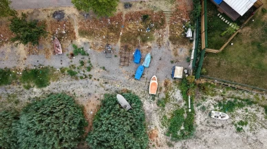 Sapanca Gölü’nde tarihi kuraklık alarmı