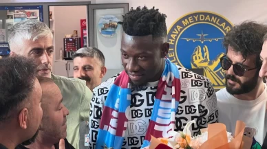 Andre Onana’ya Trabzon’da coşkulu karşılama