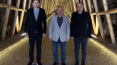 Ülkü Ocakları Genel Başkanı Yıldırım’dan Yer Altı Tuz Şehri'ne ziyaret
