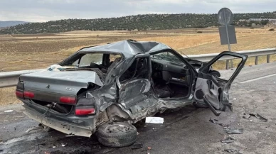 Yozgat’ta feci kaza: 1 ölü, 3 yaralı