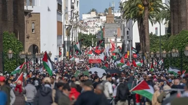 Tunus ve Fas’ta Gazze’ye destek gösterileri