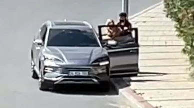 İstanbul'da bir kadın zorla araca bindirildi!