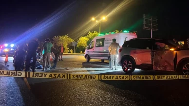 Fethiye'de, otomobil ile çarpışan motosikletin sürücüsü öldü