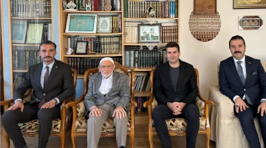 Ahmet Yiğit Yıldırım’dan Hacı Celal Ünal’a ziyaret