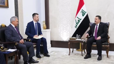 Rusya Güvenlik Konseyi Sekreteri Şoygu, Irak Başbakanı Sudani ile görüştü