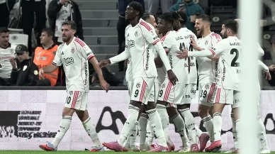 Beşiktaş, 3 puanı 3 golle aldı