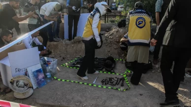 Şam'da toplu mezar bulundu