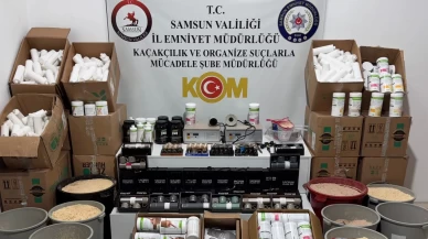 Samsun’da sahte protein tozu: Kaslar hayal, polis gerçek!