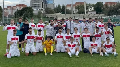 U15 Milli Takımı, Belarus’u 3-2 mağlup etti