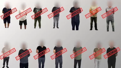 Kırmızı bültenle ve ulusal seviyede aranan 14 suçlu Türkiye'ye getirildi