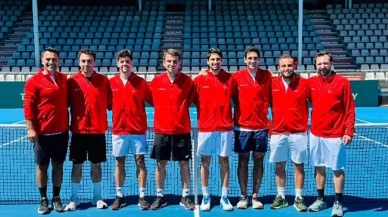 A Milli Erkek Tenis Takımı, Davis Kupası’nda Slovenya ile eşleşti