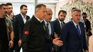 Bakan Yerlikaya, İzmir'deki saldırıda yaralananları ziyaret etti