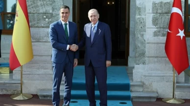 Cumhurbaşkanı Erdoğan, İspanya Başbakanı Sanchez ile görüştü