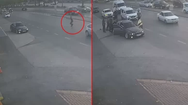 Konya'da film sahnelerini aratmayan kovalamaca! O anlar böyle kaydedildi...