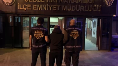 Kocaeli’de 11 yıldır aranan hükümlü Düzce’de yakalandı