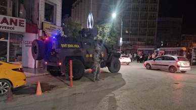 Elazığ'da geniş çaplı asayiş uygulamasında yüzlerce araç ve şahıs denetlendi