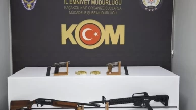 Niğde'de silah teşhircilerine operasyon: 4 gözaltı
