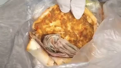 Sivas'da bir dilenci topladığı paraları lahmacunun içine sakladı