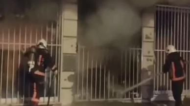 Malatya’da tekstil atölyesinde korkutan yangın