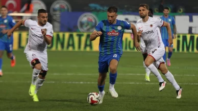 Çaykur Rizespor uzatmalarda güldü