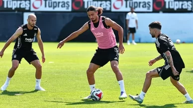 Beşiktaş, Göztepe deplasmanı hazırlıklarını sürdürdü