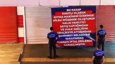 Gaziantep'te kasapta akılalmaz düzenek: Bozuk etleri vatandaşa yedirmiş