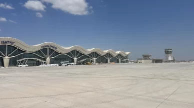 Hatay Havalimanı’nda hasret bitti