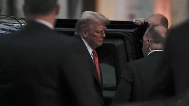 ABD Başkanı Trump, gittiği restoranda Gazze protestosuyla karşılaştı