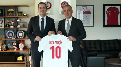 Rıza Perçin’den TFF başkanına ziyaret