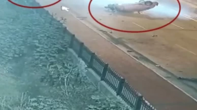 3 kişinin ölümüne neden olan kazanın görüntüsü ortaya çıktı