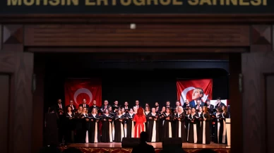 Ankara Kültür Yolu Festivali'nde Türkiye Polifonik Korolar Derneği Korosu konser verdi