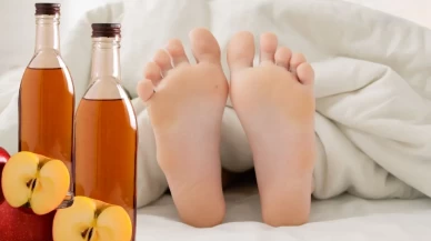 Ayak tabanınıza sirke sürdüğünüzde  bakın vücudunuzda neler oluyor?