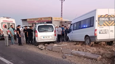 Mardin'de zincirleme trafik kazası: 9 yaralı