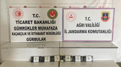 Ağrı’da tırın dorsesinde uyuşturucu ele geçirildi