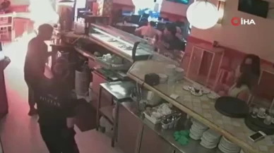 Akıllara durgunluk veren olay! Mayonezin bittiğine sinirlendi, kafeyi ateşe verdi