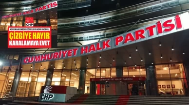 CHP yine yaptı yapacağını, "çizgiye hayır, karalamaya evet" dedi, adayını seçtirdi!
