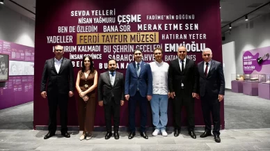MHP’li Özdemir’den Ferdi Tayfur Sanat Merkezi ve Müzesi’ne ziyaret