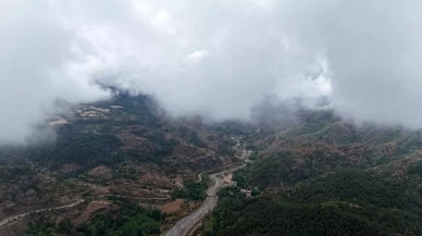 Kastamonu'da sis kartpostallık görüntüler oluşturdu